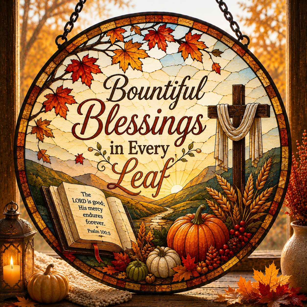 Bountiful Blessings Suncatcher