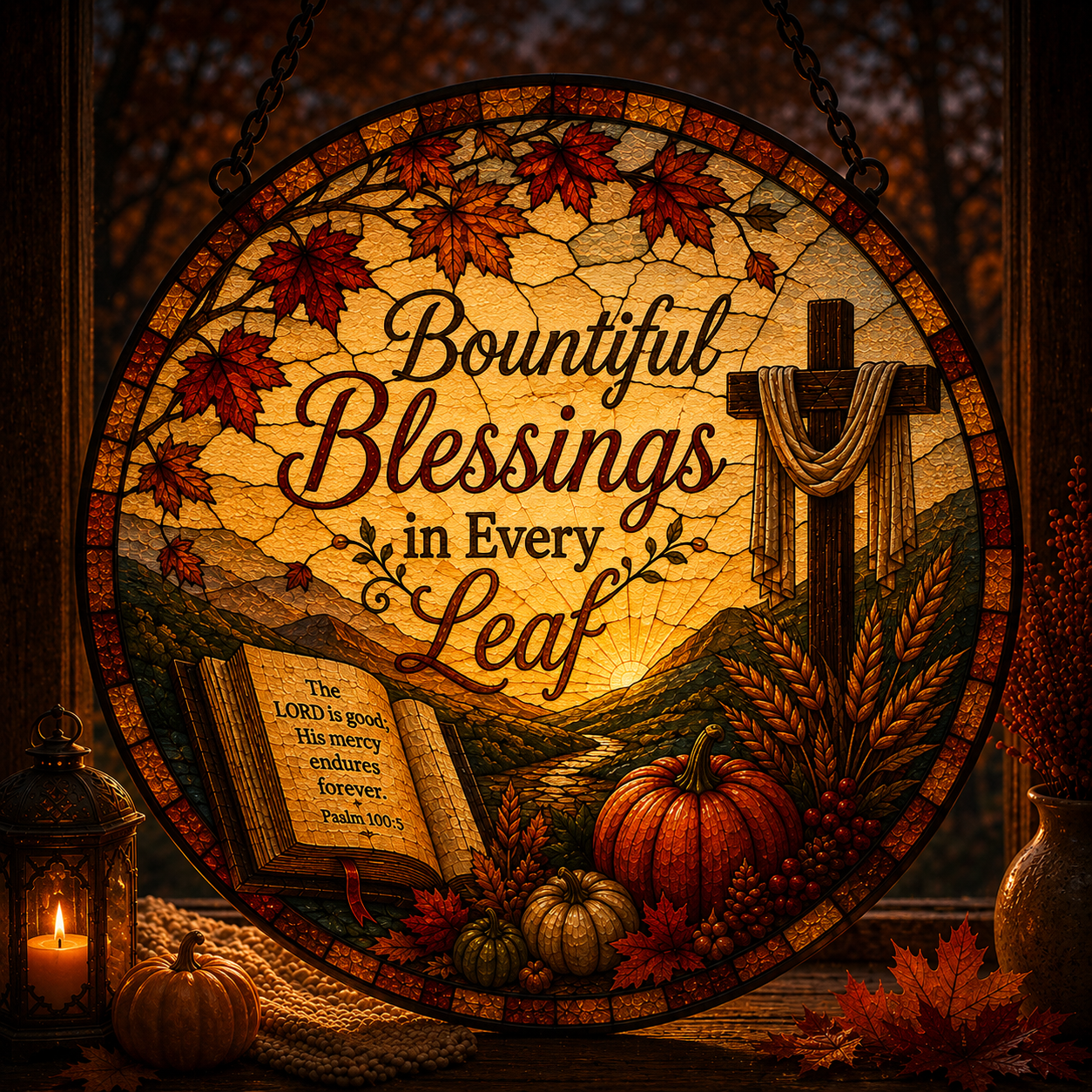 Bountiful Blessings Suncatcher
