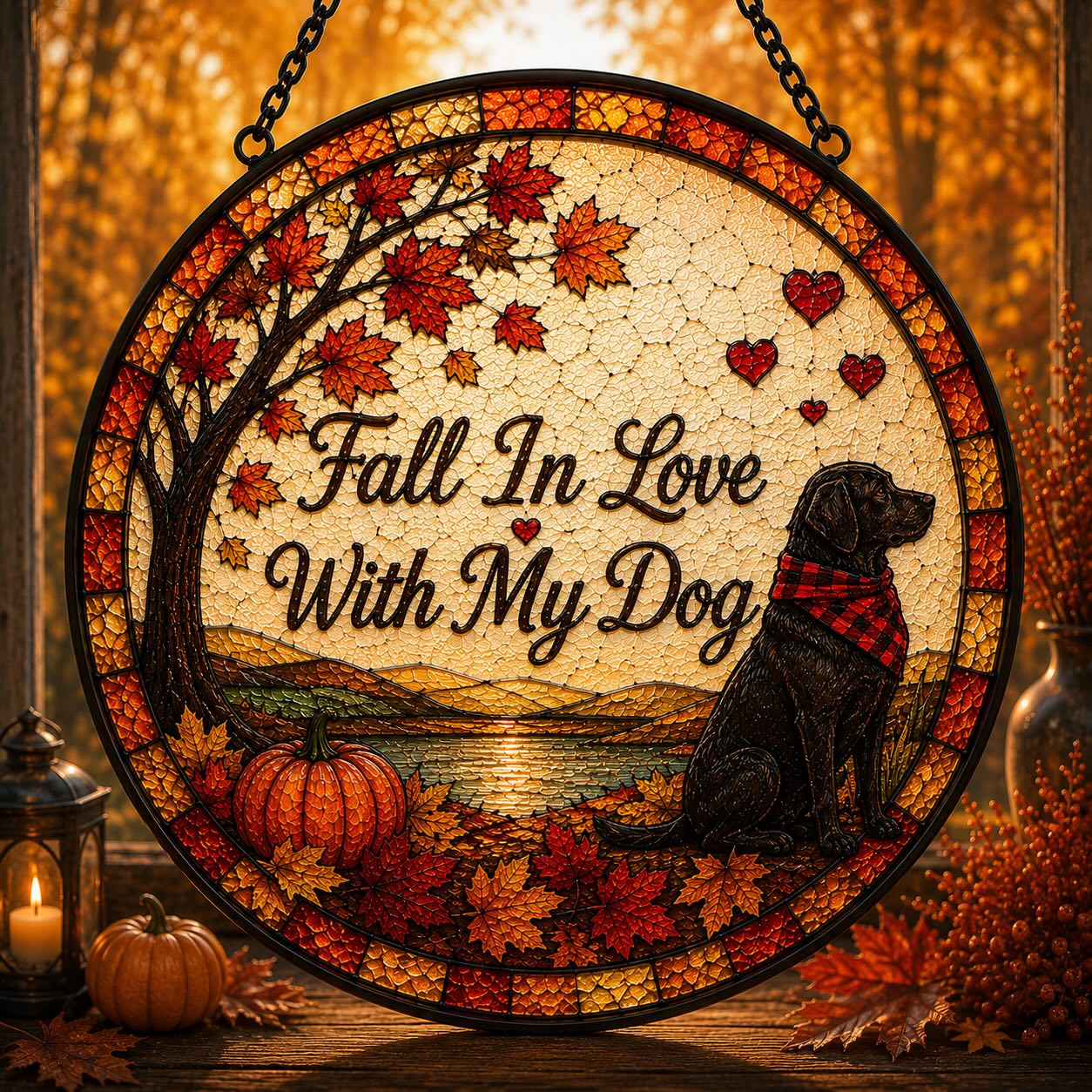 Fall In Love Suncatcher