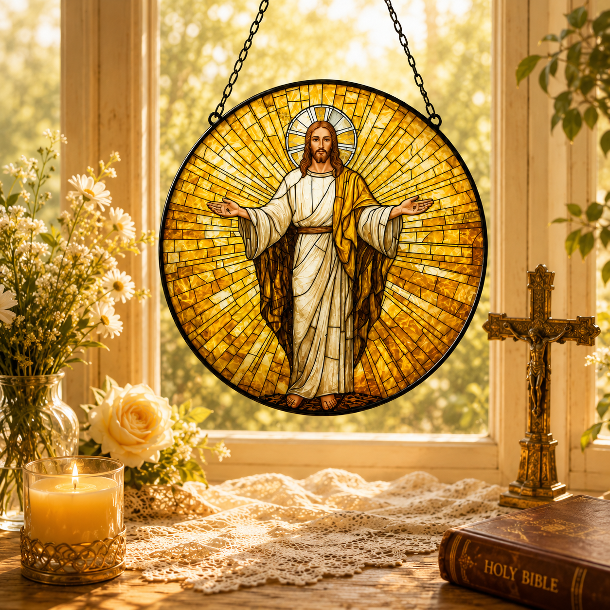 Radiant Grace Suncatcher
