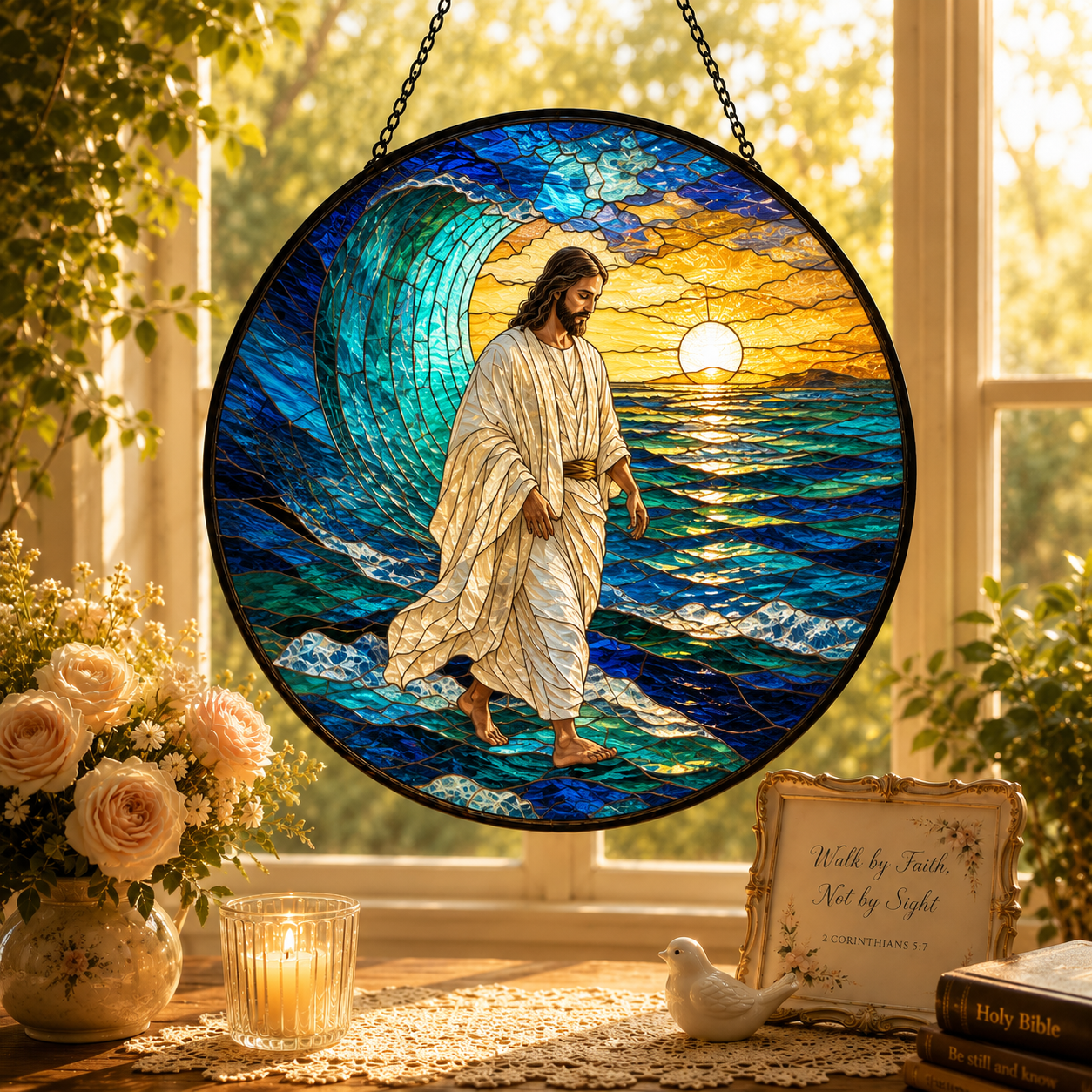 Lord of the Waves Suncatcher