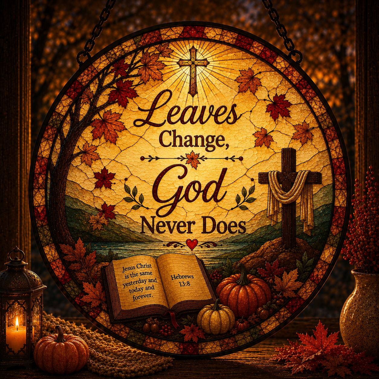 Leaves Change Suncatcher