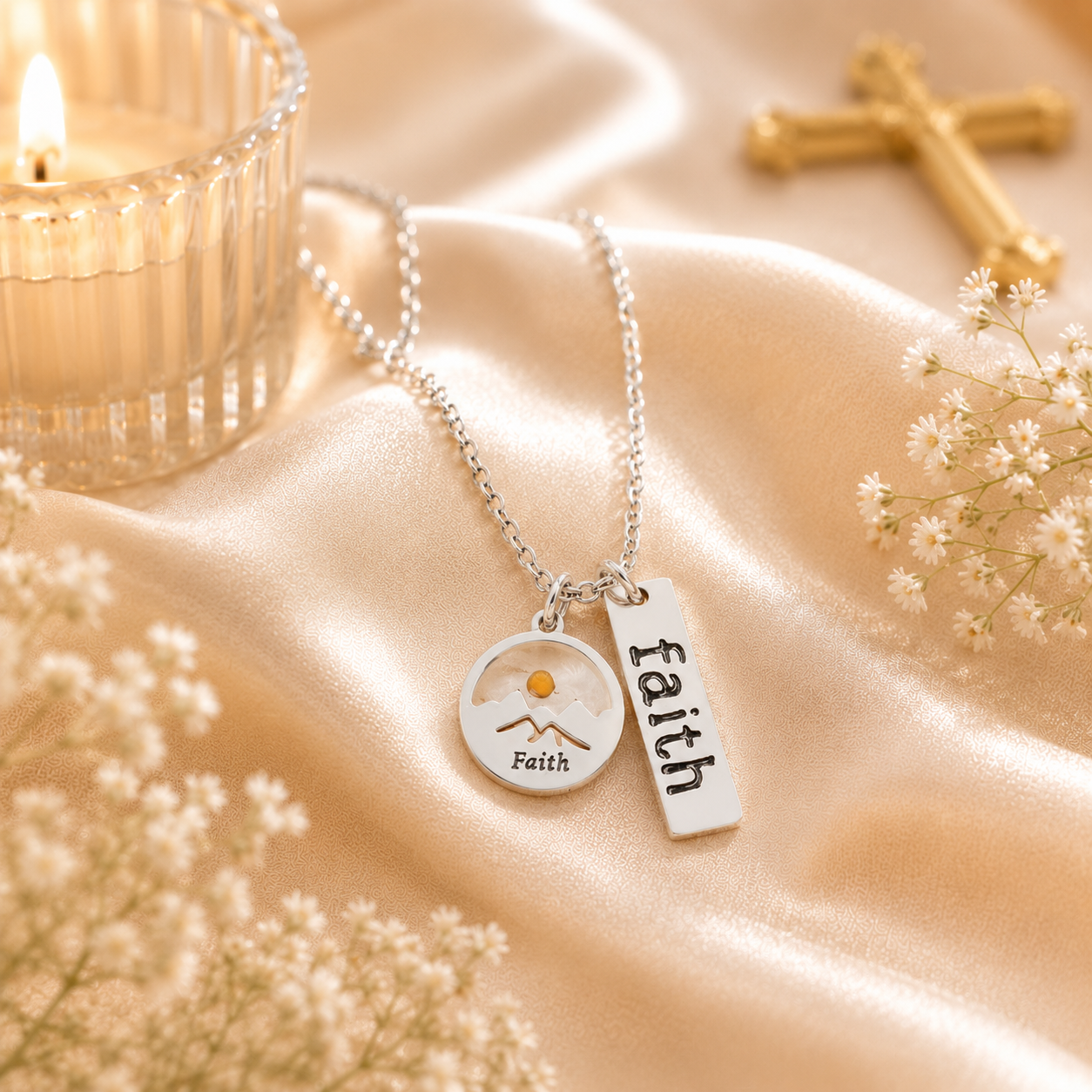 Mustard Seed Faith Necklace