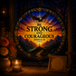 Be Strong and Courageous Suncatcher
