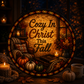 Cozy In Christ Suncatcher