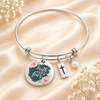 Faith Over Fear Bangle Bracelet