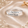 Faith Over Fear Ring