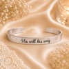 His Will His Way Cuff Bracelet