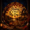 Home Dog Suncatcher