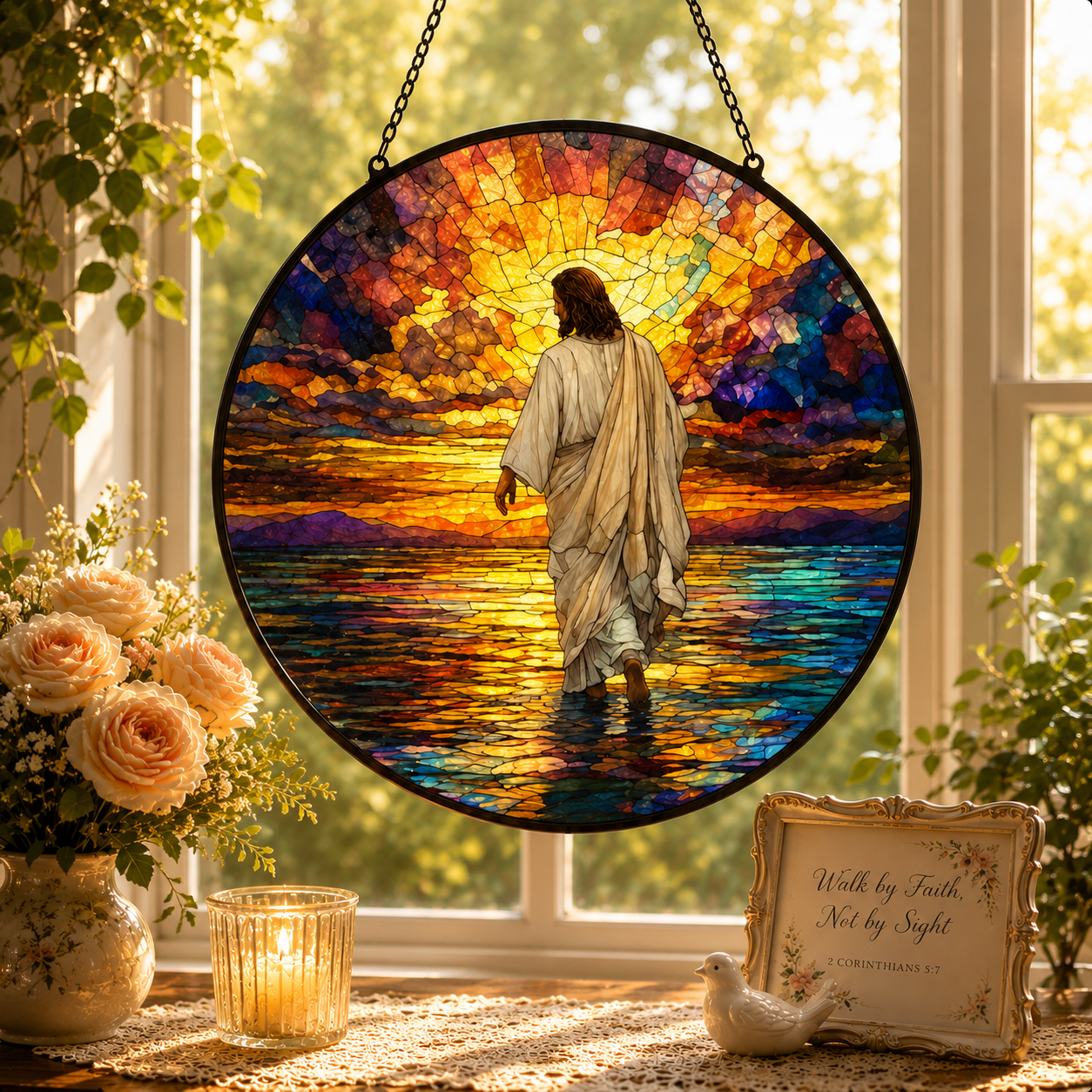 Where Faith Leads Suncatcher