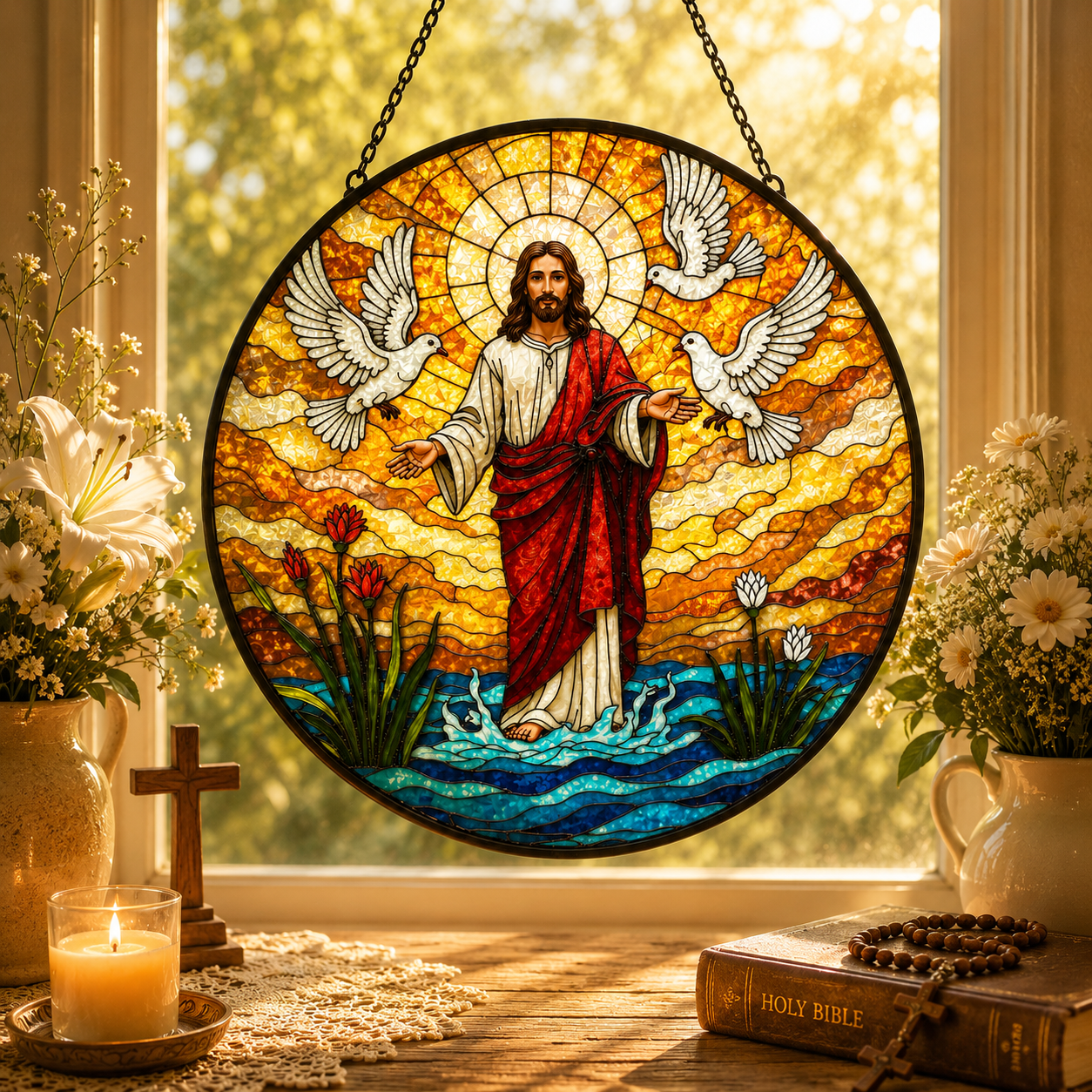 Spirit of Peace Suncatcher