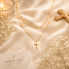 Layered Cross Necklace