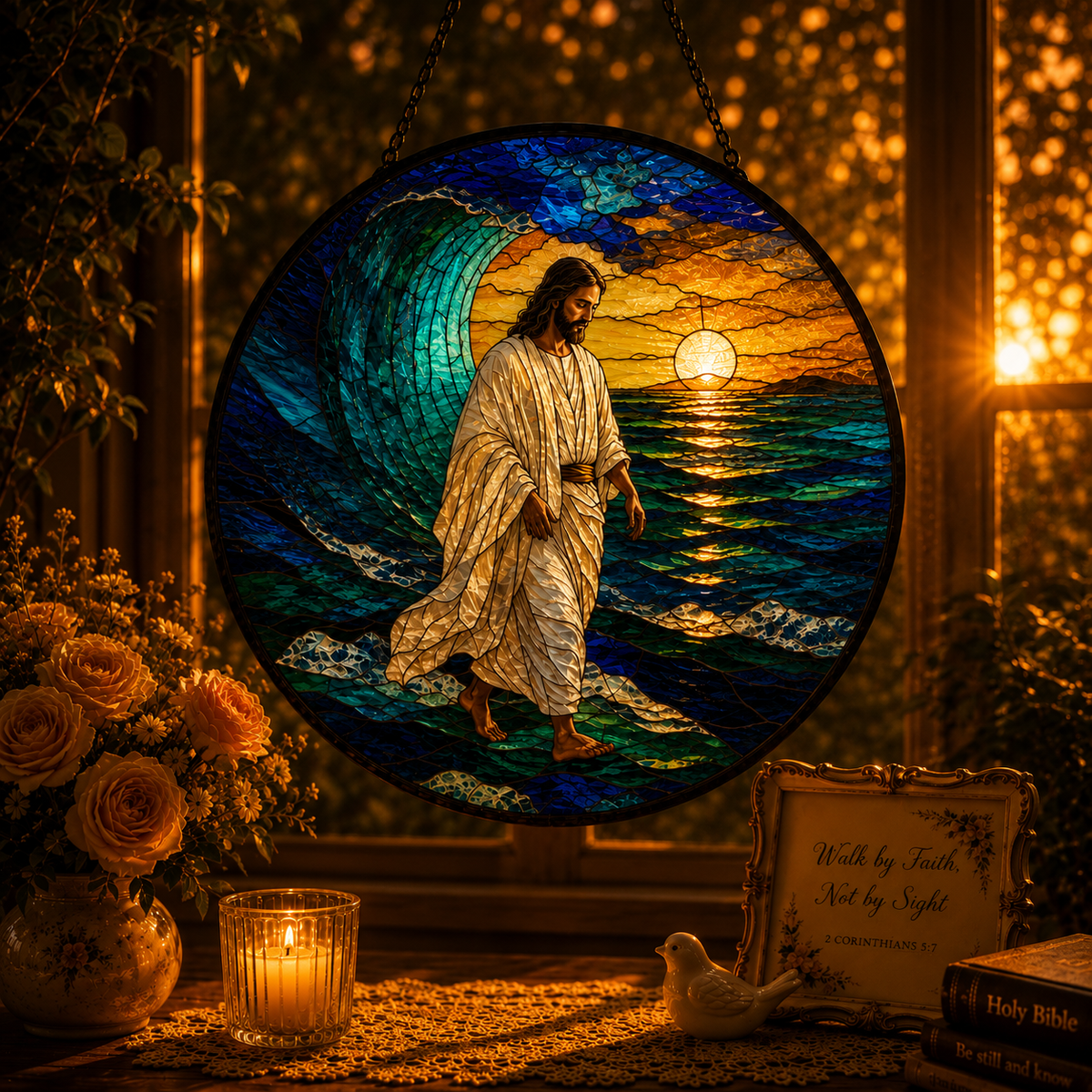 Lord of the Waves Suncatcher