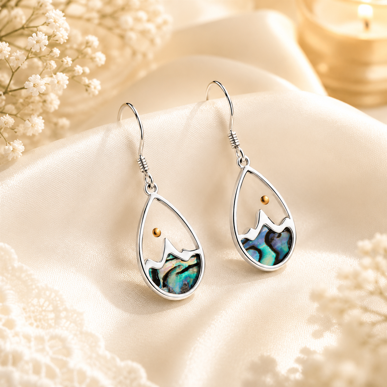 Mountain Mustard Seed Earrings
