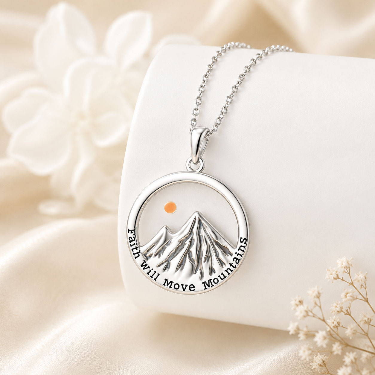 Move Mountains Faith Necklace