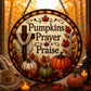Pumpkins Prayer & Praise Suncatcher