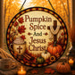 Pumpkin Spice Suncatcher