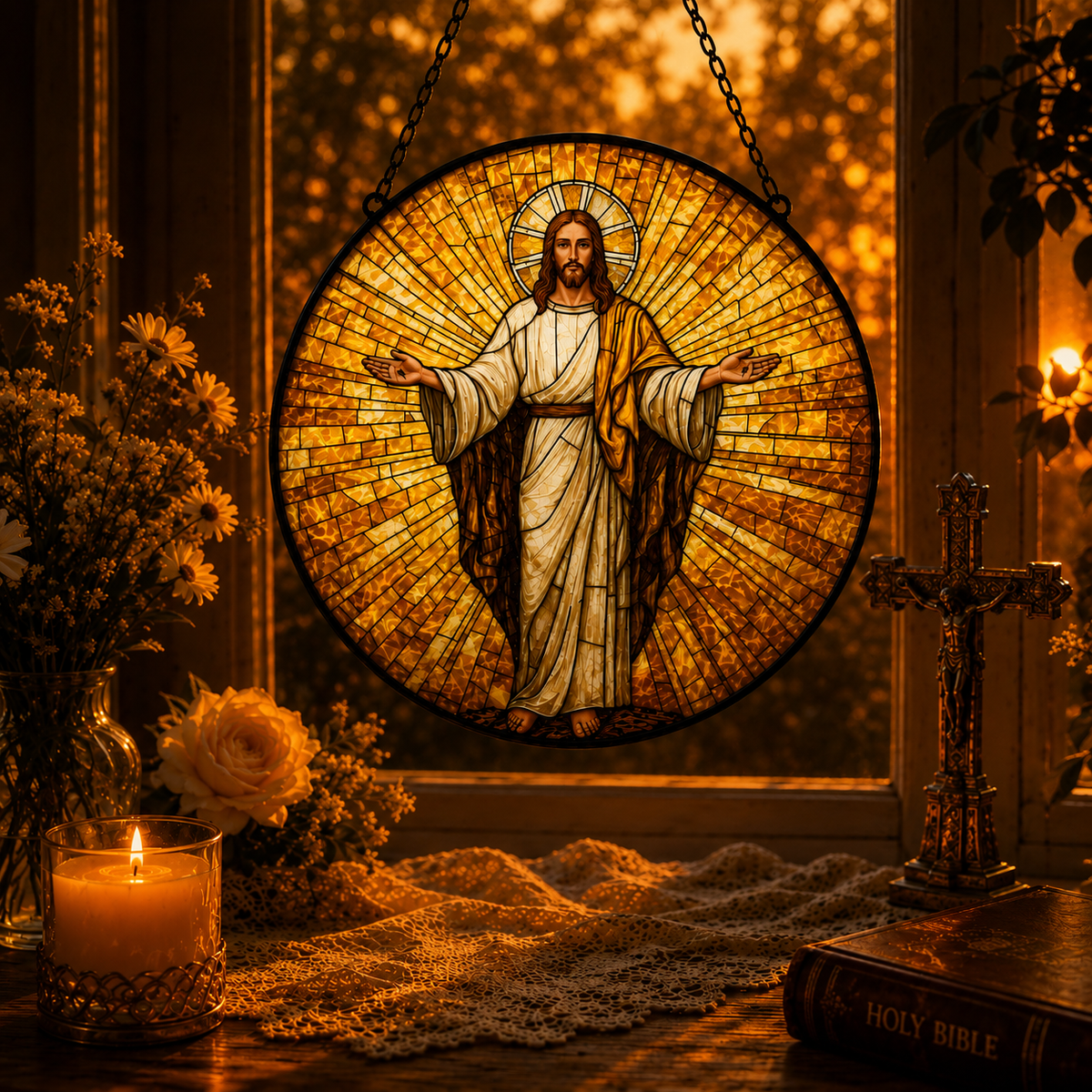 Radiant Grace Suncatcher