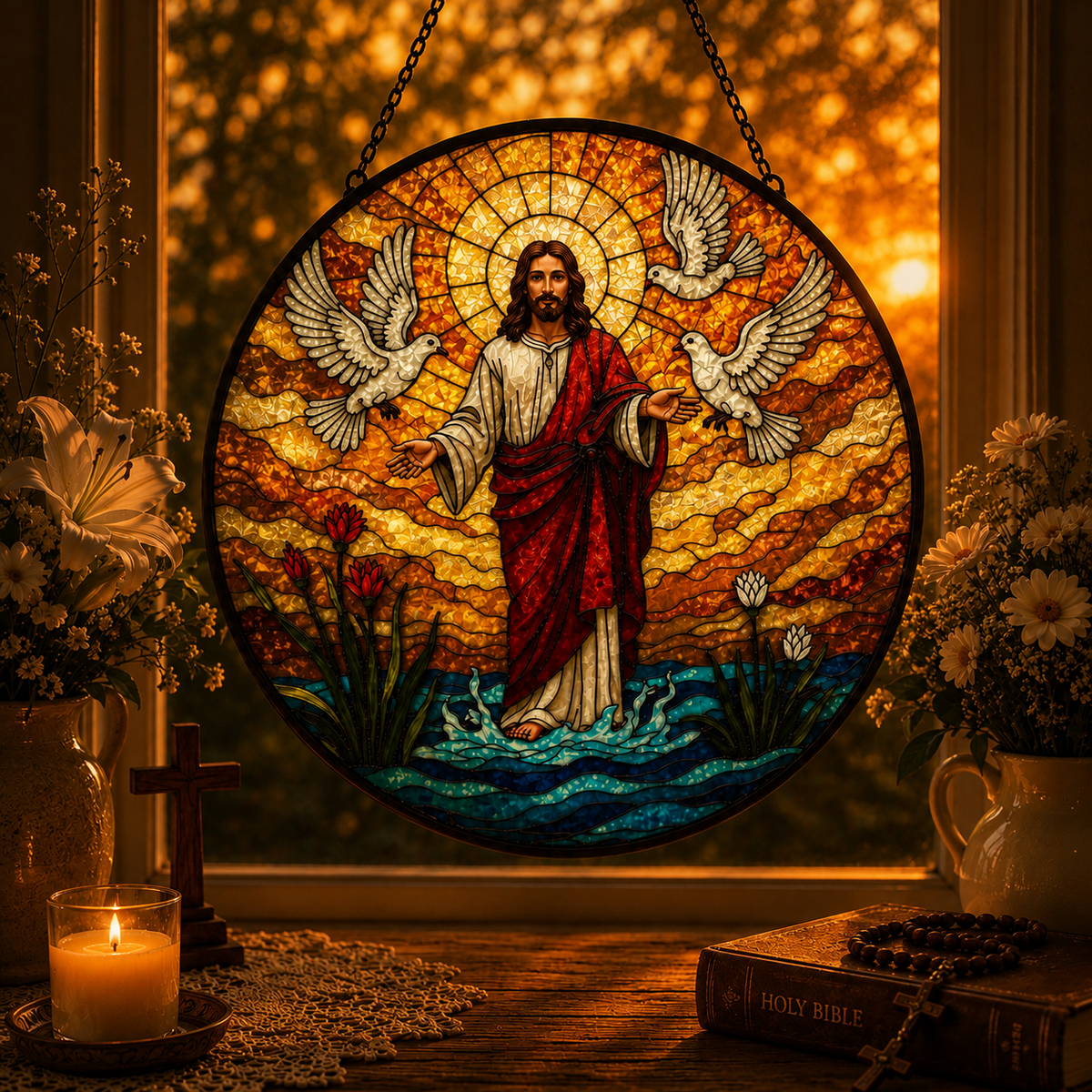 Spirit of Peace Suncatcher