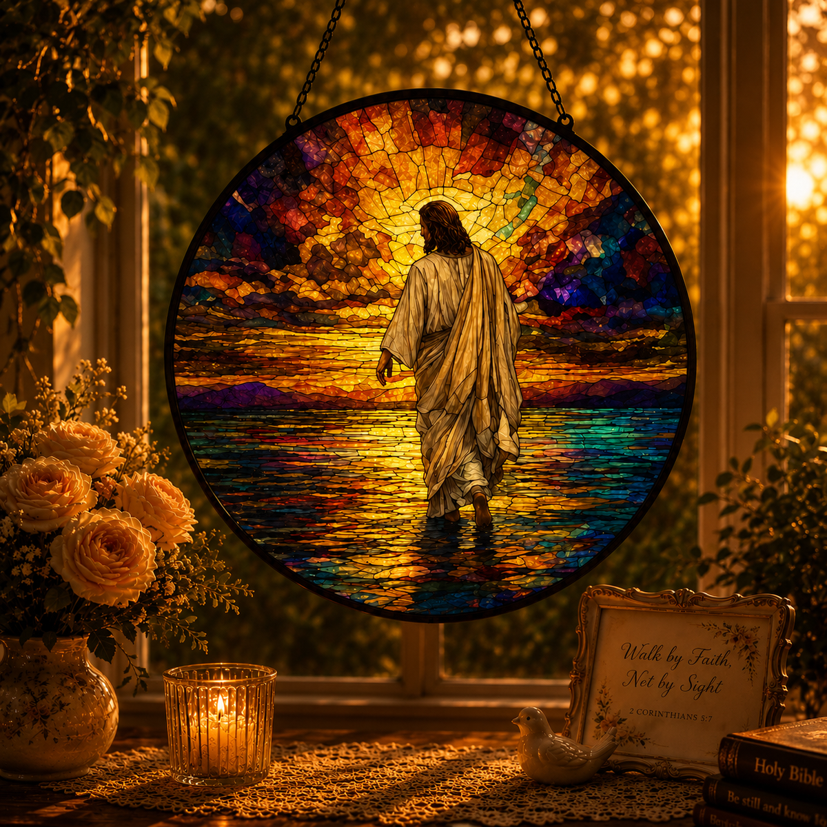 Where Faith Leads Suncatcher