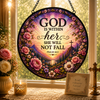 God is Within Her Suncatcher